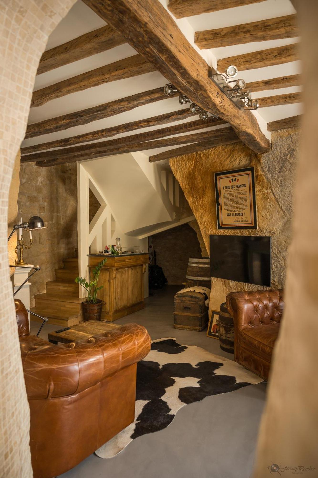 Chez Millouz - Triplex Semi-Troglodyte Apartment Pontoise Exterior photo